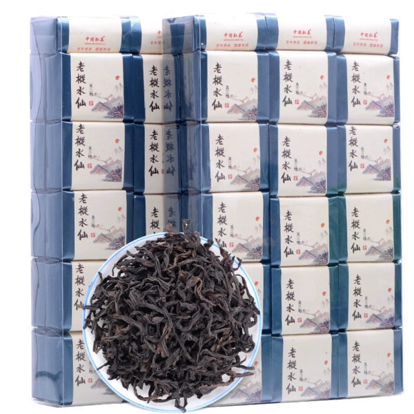 Zhongmin Hongtai Centennial Old Cong Narcissus Tea Premium Fujian Rock Tea Dahongpao Charcoal Baking Gift Box Small Package 500g - Image 2