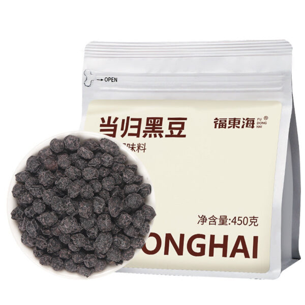 Fudonghai Angelica black beans 450g/bag, women's vitality nourishing health, ready-to-eat, no added snacks wholesale distribution - Image 6