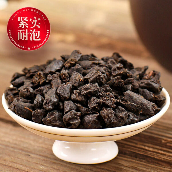 Tea fossil, broken silver, glutinous rice fragrance, old Pu'er ancient tree in Yunnan, Icelandic ripe tea, old tea, dark tea, free gift box in bulk. - Image 3