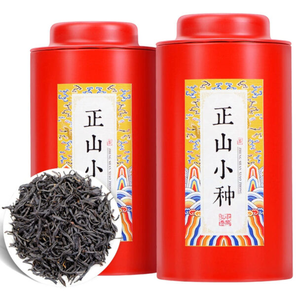 Zhongmin Hongtai Zhengshan small tea, Fujian Zhengshan small black tea, new tea gift box, loose tea canned morning tea - Image 2