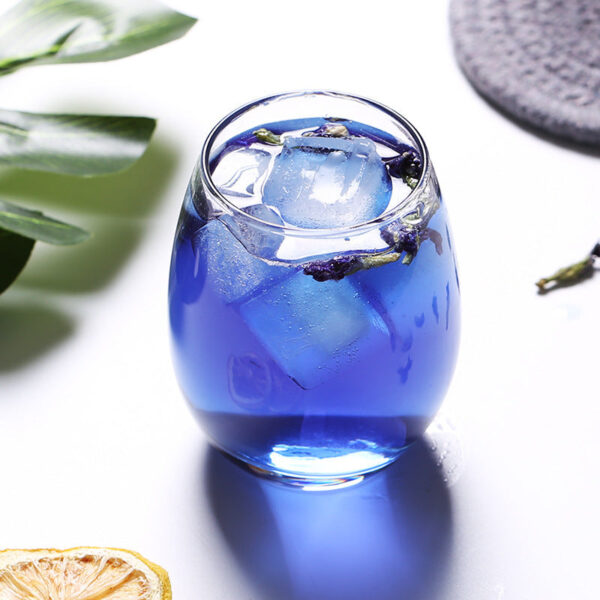 Butterfly bean flower dried flower flagship store, special blue butterfly flower tea for milk tea shop, commercial baking, dried blue butterfly flower and Luoshen flower - Image 4