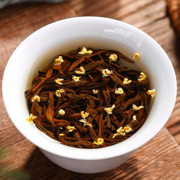 Zhongmin Hongtai new tea osmanthus black tea strong fragrance Wuyishan Zhengshan small species ancient method cellar bag making bulk drink - Image 4