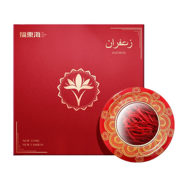 Fudonghai saffron 1g/box, wholesale bulk extra long silk, new bottled gift box in Iran, saffron supports delivery. - Image 5