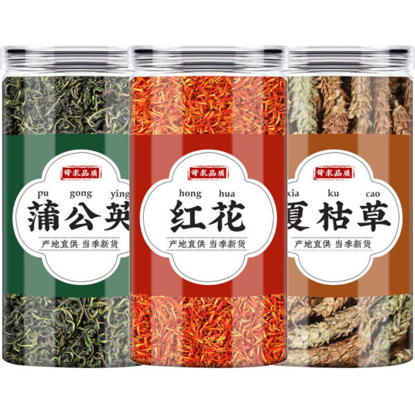 Dandelion Prunella vulgaris safflower Chinese herbal medicine genuine dandelion hay Prunella vulgaris ladies drink tea boiled in water - Image 5