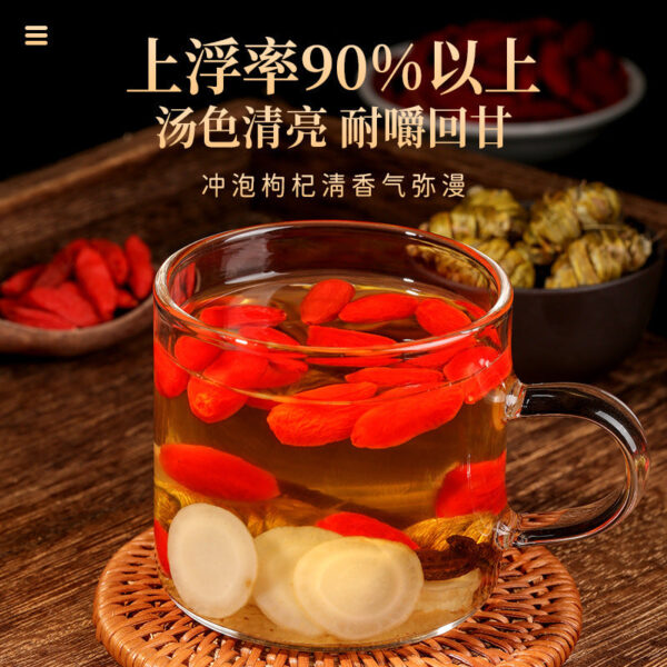 Fudonghai wolfberry gift box 360g Ningxia red wolfberry seeds Zhongning leave-in soup soaked in water, gifts wholesale distribution - Image 4