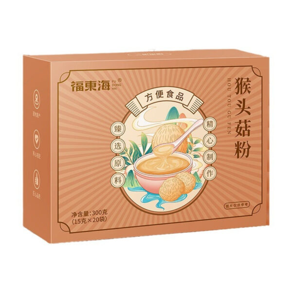 Fudonghai Hericium erinaceus powder 300g light food breakfast meal replacement powder nourishing stomach ready-to-eat brew nutrition spleen and stomach health wholesale - Image 5