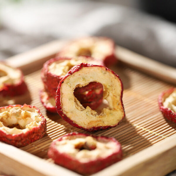 Dried apples, hawthorn, red dates, tangerine peel water Efficacy and function of Chinese herbal medicine genuine seedless hawthorn dried orange peel soaked in water - Image 4