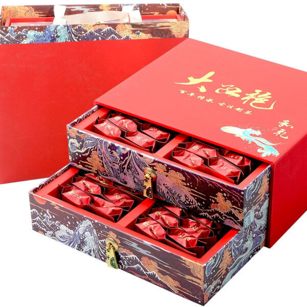 2025 New Tea Wuyishan Premium Fujian Dahongpao Zhengnong Fragrant Cinnamon Flower and Fruit Fragrant Rock Gift Tea for Middle-aged and elderly people - Image 2