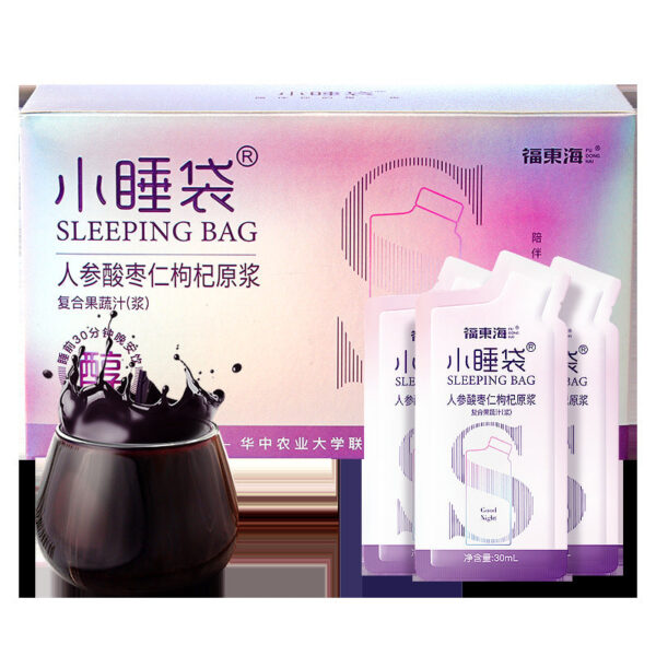 Fudonghai ginseng jujube seed wolfberry puree 300ml small sleeping bag pure concentrated stock solution portable wholesale - Image 5