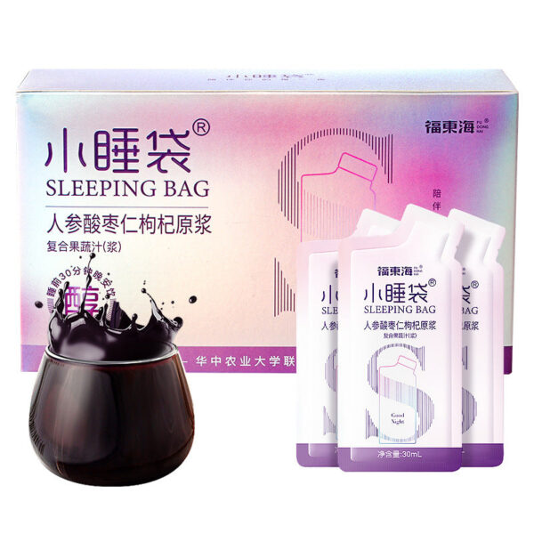 Fudonghai ginseng jujube seed wolfberry puree 300ml small sleeping bag pure concentrated stock solution portable wholesale