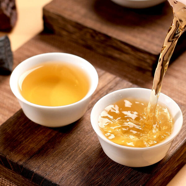 Zhongmin Hongtai traditional charcoal roasted oolong tea ripe tea leaves fragrant roasting fire Anxi Tieguanyin warm roasted Xinqing 500g - Image 5