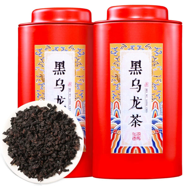 Zhongmin Hongtai Black Oolong Tea Fujian Charcoal Roasting Luzhou Fragrant Charcoal Technique Oil Cutting Charcoal Roasting Tea Leaves Oolong Tea 100g - Image 2