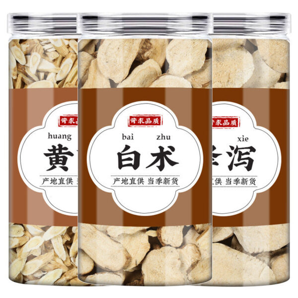 Astragalus Atractylodes Alisma Chinese herbal medicine genuine boiled water instead of tea drink Atractylodes slices Astragalus Atractylodes soaked in water drink Alisma soup - Image 5