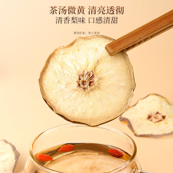 Fudonghai Sydney Slices New Goods 400g Hebei Sydney Drying Slices Ready-to-eat Dried Fruit Soup Fruit Tea Wholesale - Image 4