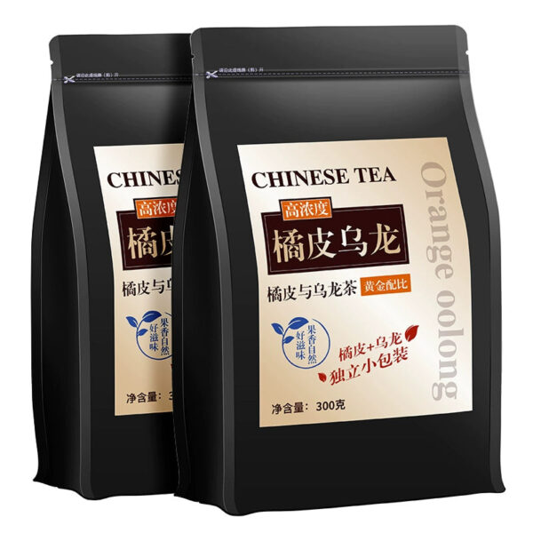 Zhongmin Hongtai orange peel oolong tea leaves can be cold brewed oolong tea oil cut tea polyphenols high concentration independent packaging 300g - Image 2
