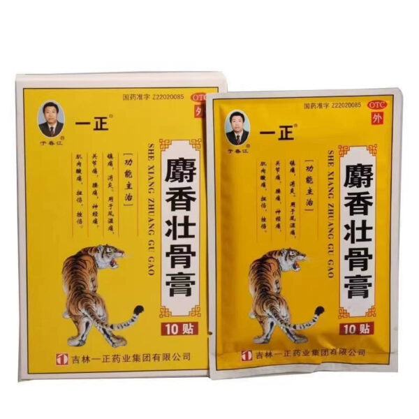 Yizheng Musk Zhuanggu Cream 10 stickers analgesic and anti-inflammatory rheumatism joint pain low back pain neuralgia femoral soreness sprains - Image 4