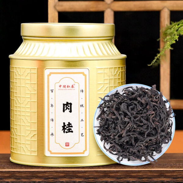 Cinnamon New Tea Fujian Dahongpao Tea Gift Box Dress Canned Rock Luxiang Cinnamon Tea Bulk Oolong Tea 360g - Image 7