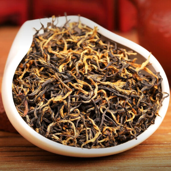 New tea Jin Junmei tea, black tea strong fragrance type, Fujian black tea honey fragrance Jin Junmei bulk canned gift box 500g - Image 3