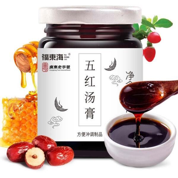 Fudonghai Wuhong Soup Cream 150g, Hongyi Peanut Coat Cream, Red Wolfberry, Whole Grain Honey Cream Wholesale
