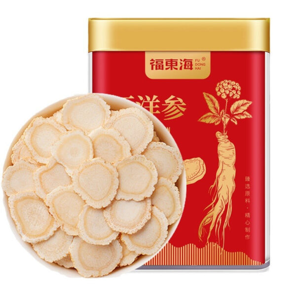 Fudonghai American Ginseng Slices 50g Jilin Changbai Mountain Nourishing Products Soup Materials Soaked in Water Raw Sun Ginseng Tea - Image 5