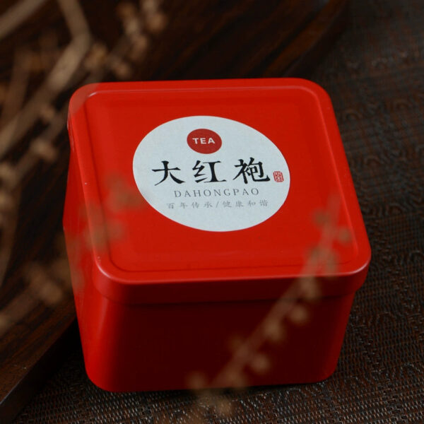New tea Dahongpao charcoal roasted oolong tea leaves Fujian specialty cooked tea strong fragrance cinnamon tea bag loose gift box - Image 4