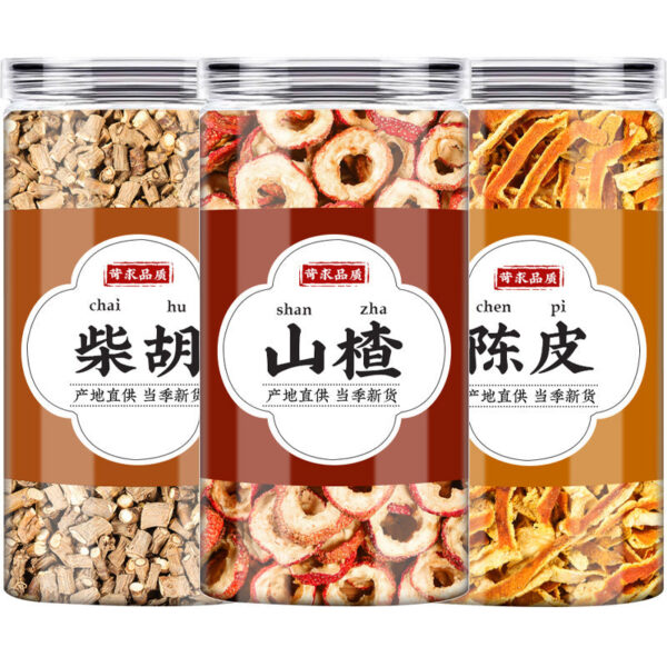 Bupleurum hawthorn tangerine peel Chinese herbal medicine genuine orange peel orange peel Bupleurum tea seedless hollow hawthorn tea drink boiled water - Image 5
