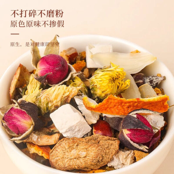 Fudonghai Dandelion Rose Loose Tea 150g (5g x30 packs) Health Tea Soaked in Water Wholesale - Image 5