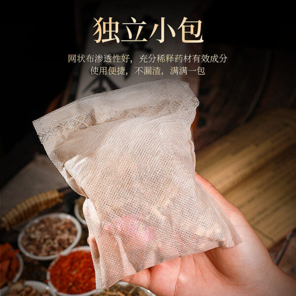 Fudonghai Twelve Flavors Foot Bath Bag 300g Mugwort Leaf Soaking Foot Bag Herbal Ginger Safflower Soaking Bath Medicine Bag Wechat Business Wholesale - Image 5