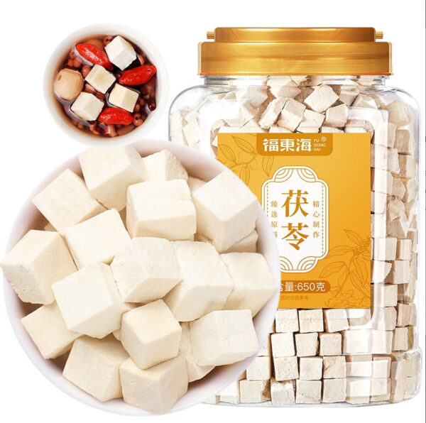 Fudonghai Poria Ding 500g Yunnan Poria Cocos Sulfur-free Poria Cubes New Chinese Medicinal Materials Wholesale and Distribution - Image 10