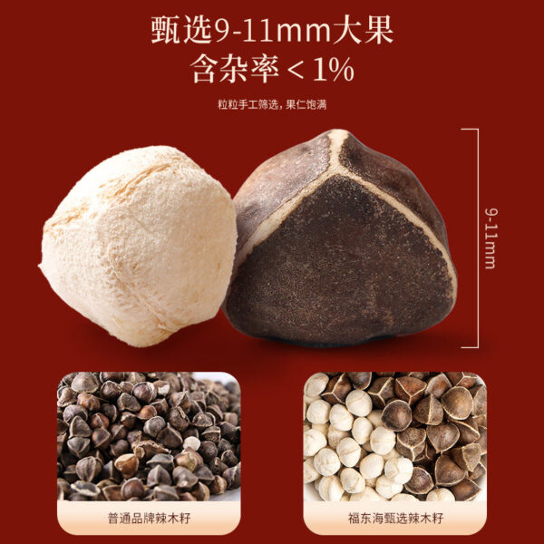 Fudonghai Moringa Seed 300g, Yunnan Old Tree Large Granular Chinese Herbal Medicine Moringa Fruit Soup Soaked in Water Wholesale - Image 4