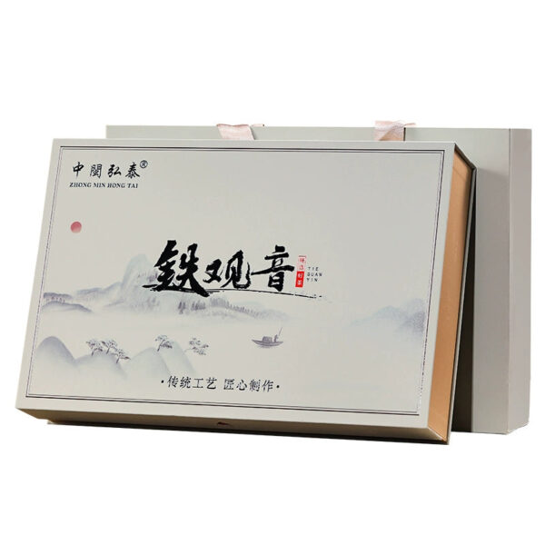 Zhongmin Hongtai Premium Luxiang Anxi Tieguanyin Orchid Fragrance Alpine Zhengwei New Tea Gift Box 500g - Image 2