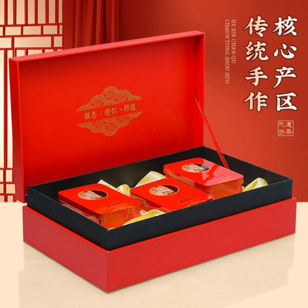 Premium Zhongmin Hongtai Luxiang Tieguanyin High-end Gift Box Gift Tea 250g Handmade Tea Orchid Fragrance New Year's Goods - Image 5