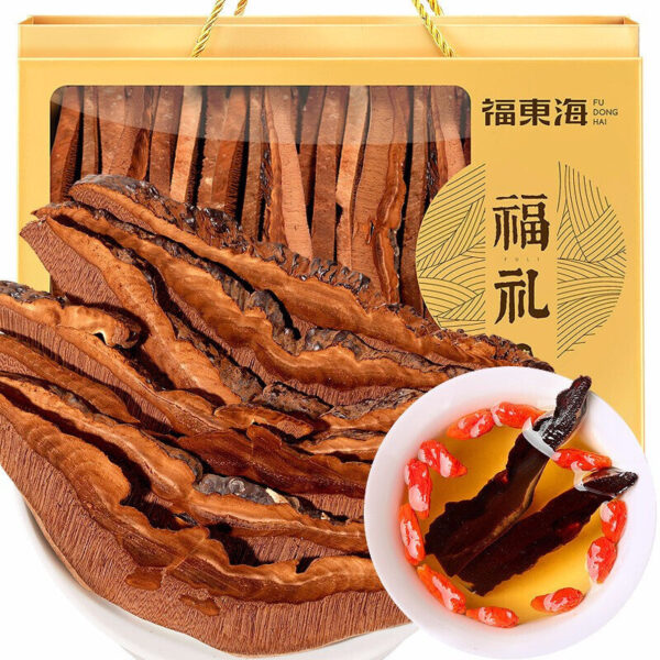 Fudonghai Ganoderma lucidum 250g/box wholesale wild natural high-quality sliced Ganoderma lucidum gift box gift Chinese herbal soup