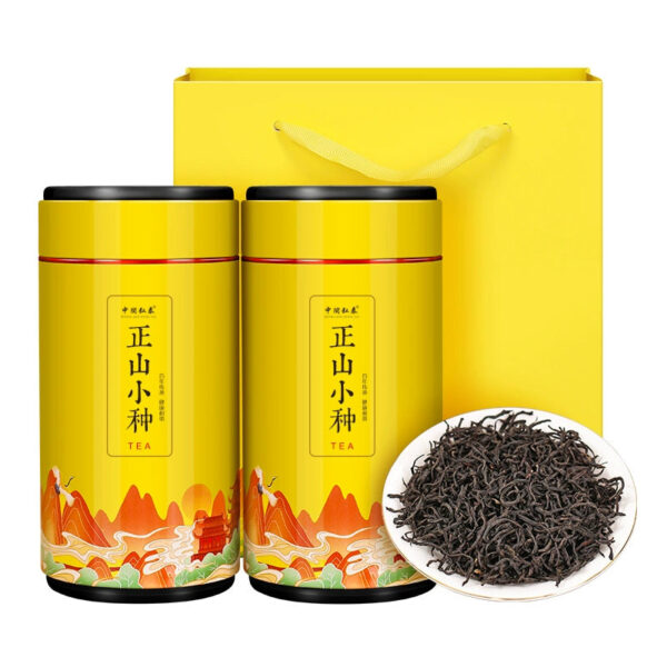 New Spring Tea Zhongmin Hongtai Zhengshan Small Black Tea Honey Fragrance Premium Authentic Fujian Black Tea Bulk Gift Box 500g - Image 2