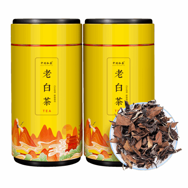 Zhongmin Hongtai aged old white tea alpine ancient tree raw material jujube fragrance authentic Shoumei Gongmei bulk gift box - Image 2