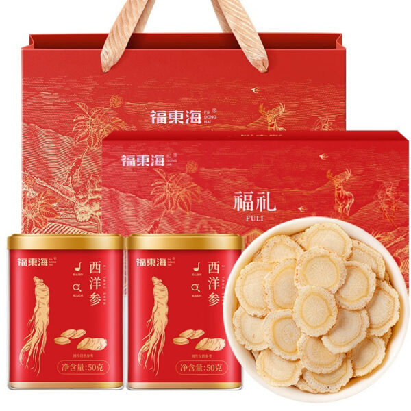 Fudonghai American Ginseng Gift Box Jilin Changbai Mountain Uncontaminated Ginseng New Year's Gift Box Mid-Autumn Festival Gift Wholesale - Image 6