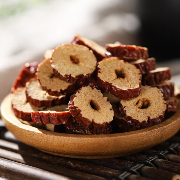 Angelica red dates and wolfberry drink, genuine Chinese herbal medicines, red date slices, hawthorn wolfberry, the effect of dry soaking in boiled water, boiled eggs - Image 2