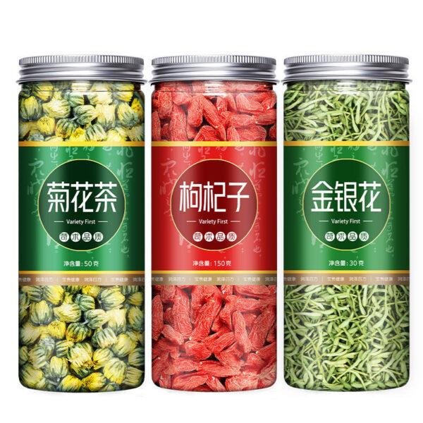 Chrysanthemum Tea Premium Official Genuine Flagship Store 500g Honeysuckle White Chrysanthemum Hang Fetal Chrysanthemum Soaked Water Tea Bag - Image 8