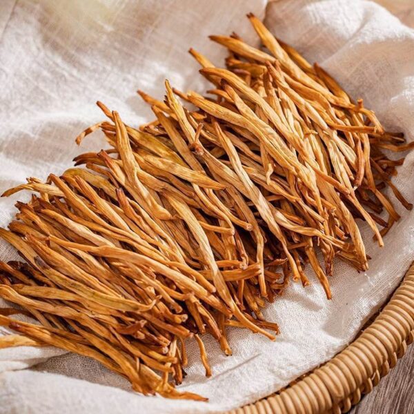 Day lily dried goods 500g new goods are not premium Shanxi Datong farmhouse homemade hot pot soup commercial dried golden needles - Image 4