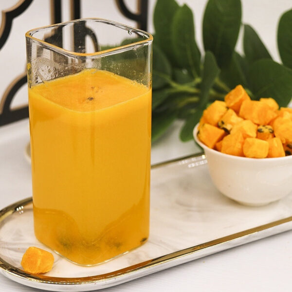 Freeze-dried passion fruit cubes dried 500g brewed fruit dried kumquat lemon green orange cold brewed tea dried eat soaked in water drink - Image 3