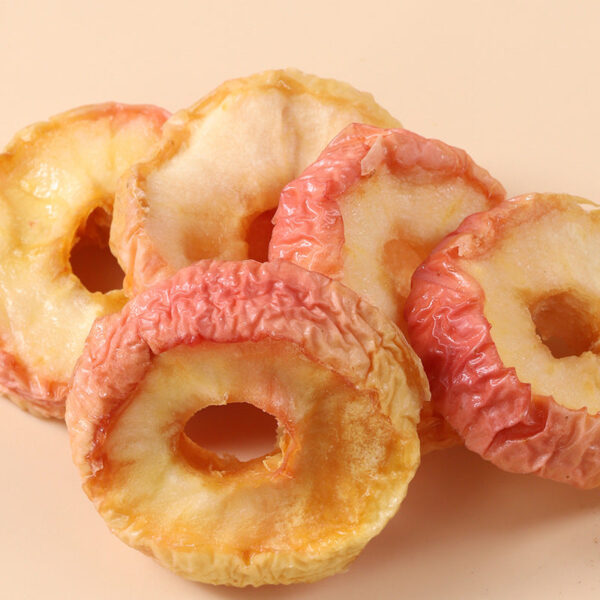 Dried apple slices soaked in water, drink tea, center slices, dried apple rings, eat cold brewed tea, health care, fruit tea original flavored slices, dried - Image 3