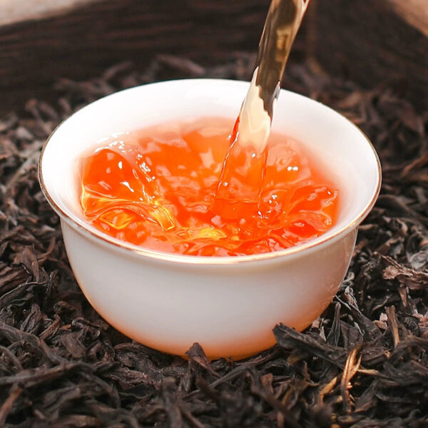 Zhongmin Hongtai Dahongpao, New Tea Charcoal Roasted Flowers and Fruits Strong Fragrance Fujian Tea Dahongpao Oolong Tea Gift 400g - Image 4