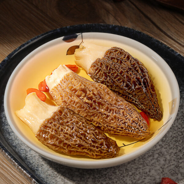 Fudonghai morel 50g gift box with Yunnan mushroom dried goods, big flower wholesale, Guangdong nourishing soup material gift - Image 2