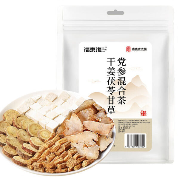 Fudonghai Huangya Soup 120g Dried Ginger Poria Licorice Codonopsis Mixed Tea Medicinal Materials Combination Health Tea Wholesale - Image 4