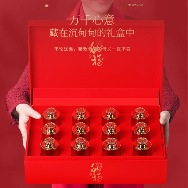 Fudonghai American ginseng gift box 300g/box, American ginseng slices soaked in water, wine, soup, gifts, New Year's goods delivery - Image 2