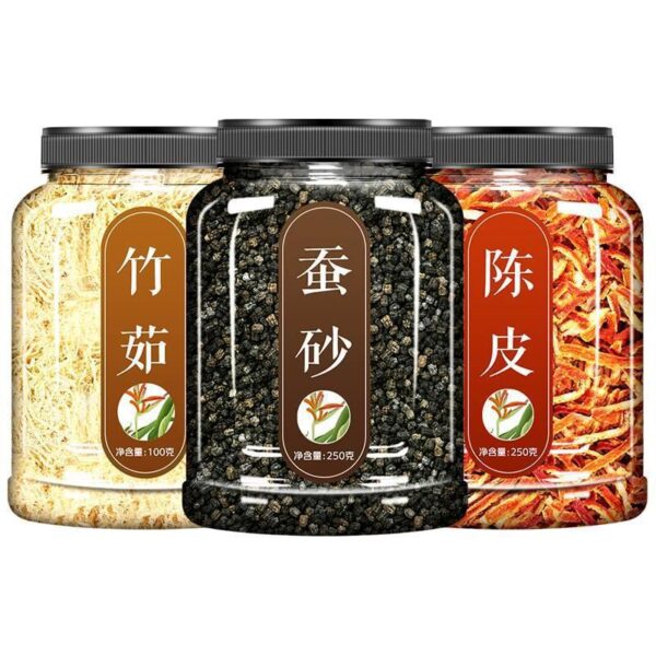 Bamboo ru silkworm sand tangerine peel water Chinese herbs soaked in water drink 500g genuine dry goods make tea flagship store silkworm sand pillow baby - Image 5