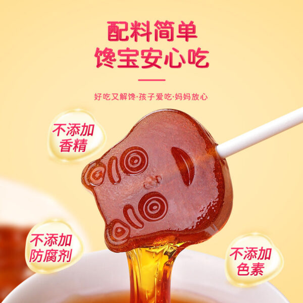 Fudonghai Hawthorn Six Objects Lollipop 80g/can Children's Candy Leisure Healthy Snack Wholesale Recruitment Agent - Image 3