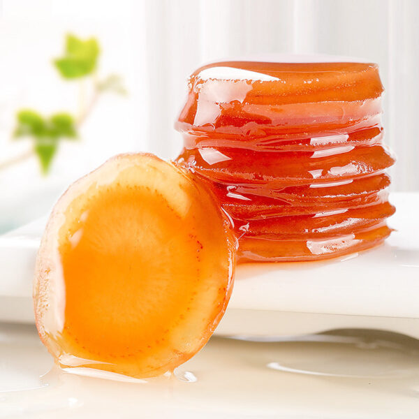 Fudonghai ginseng honey slices 180g gift box, fresh honey produced in Changbai Mountain, Jilin, ready-to-eat old ginseng Mid-Autumn Festival gift delivery - Image 2