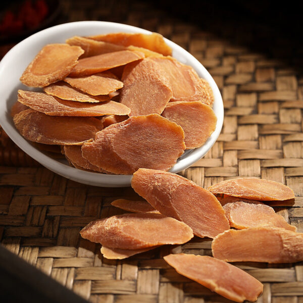 Fudonghai red ginseng slices 100g/can, large red ginseng, Jilin Changbai Mountain red ginseng, soup and tea wholesale distribution - Image 2