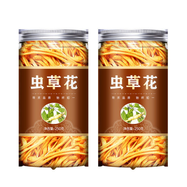 Cordyceps official flagship store dry goods 250g golden chrysalis cordyceps dried mushroom soup package stewed chicken soup from Cong Caohua commercial - Image 5